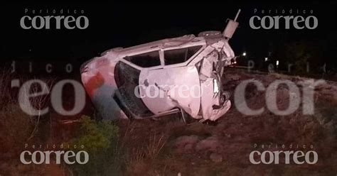 Intenso choque en carretera San José Iturbide San Luis de la Paz deja