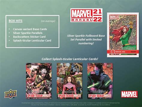 Marvel Annual Trading Cards By Upper Deck Sketches And Autographs