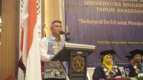 Pj Bupati Bone Menghadiri Wisuda Program Sarjana Strata Satu S1