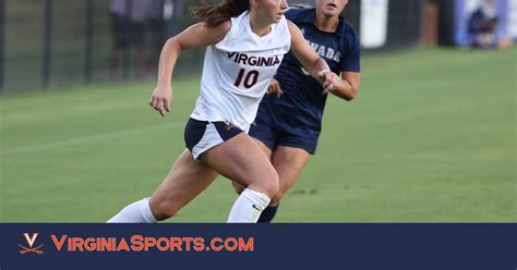 Virginia Women S Soccer Braces From McDermott Ross Lift Hoos To 5 0