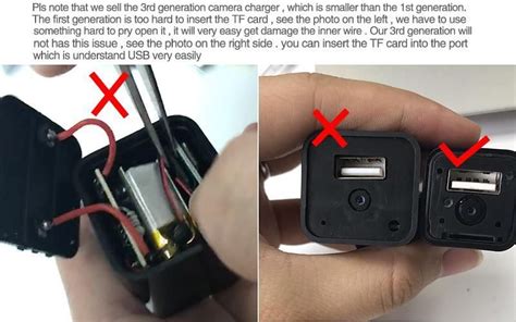 1080p HD Spy Camera Hidden In USB Wall Charger In 2020 With Images