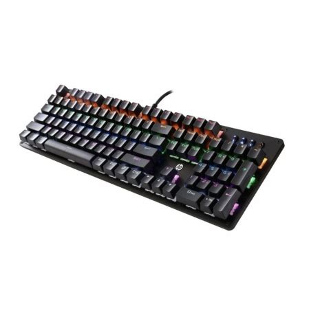 Teclado Hp Gamer Gk Mecanico Retroiluminado Black