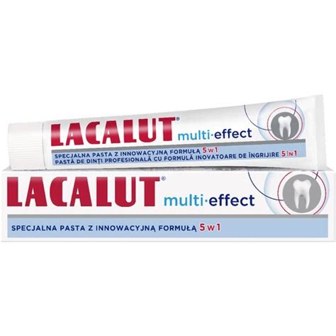 LACALUT Multi effect 75 ml Pasta do zębów niskie ceny i opinie w