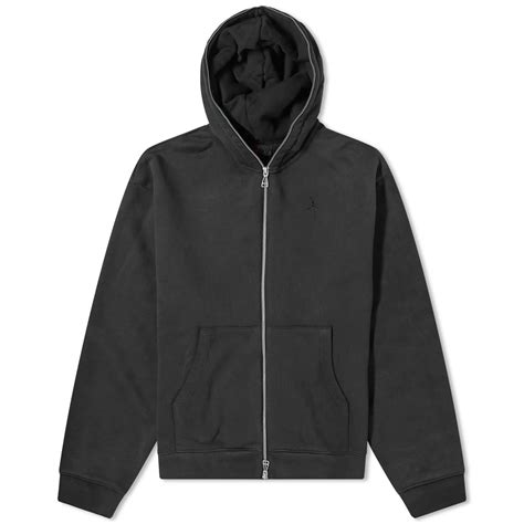 Air Jordan X Travis Scott Jumpman Jack Full Zip Hoodie Black End