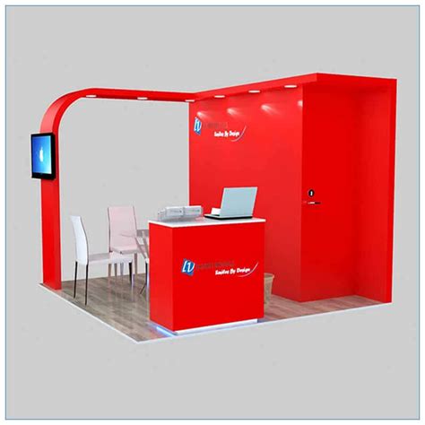 10x10 Trade Show Booth Rental Pkg 153 LV Exhibit Rentals