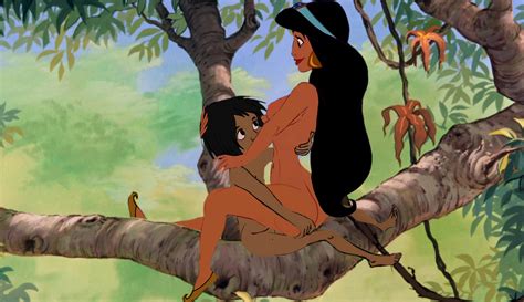 Post 2781252 Aladdinseries Crossover Edit Jasmine Mowgli Thejunglebook