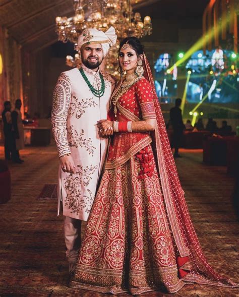 Indian Bride And Groom Wedding Dresses