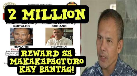 Million Reward Sa Makakapagturo Kay Bantag Million Kay Zulueta