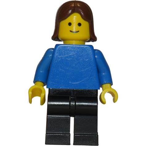 Lego Woman With Blue Shirt Minifigure Inventory Brick Owl Lego