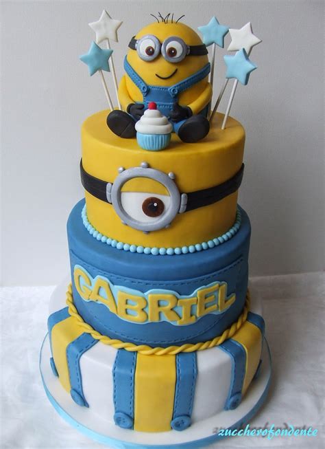 Zuccherofondente Torta Minions