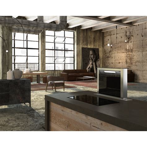 Faber FABULA PLUS EVO BK A60 Fabula Plus 59cm Downdraft Hood - BLACK ...