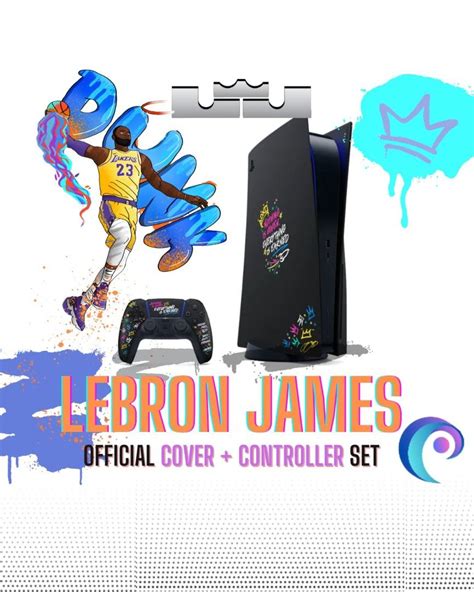 Lebron James Limited Edition Ps5 Cover Plus Controller Set Pre Order Video Gaming Video