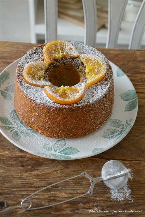 Chiffon Cake Arancia E Cioccolato Facciamo Che Ero La Cuoca Chiffon