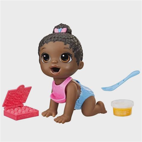 Boneca Baby Alive Hora Da Papinha Negra Hasbro Unica Submarino