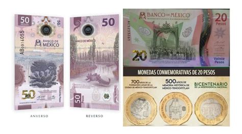 Colección De Nuevos Billetes Aa Y Monedas De 20 Y 50 Pesos Envío Gratis