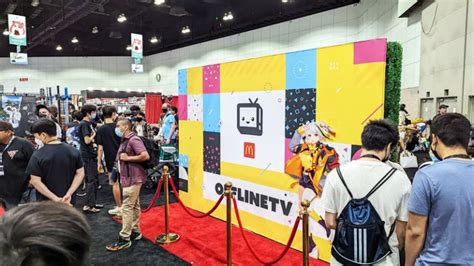 Custom Booth For OfflineTV At Anime Expo 2022 RCS Custom Exhibits