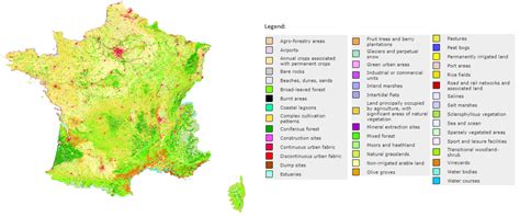 Corine Land Cover Ramsar Zones Humides