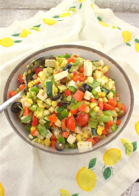 Summertime Fresh Corn Salad Palatable Pastime Palatable Pastime