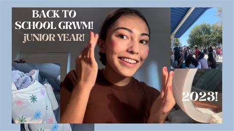 Grwmvlog First Day Of School Junior Year Youtube