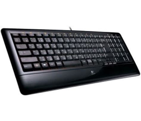 Logitech K Compact Keyboard Czarna Usb Klawiatury Przewodowe