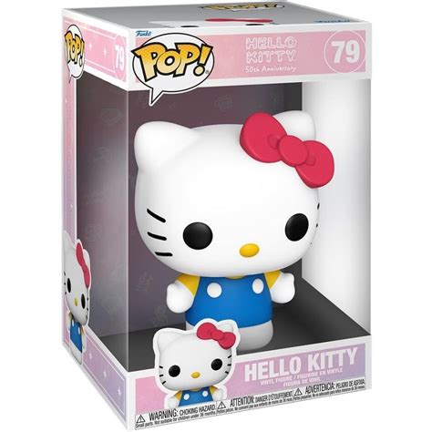 Pop! Hello Kitty 50th Anniversary: Jumbo Hello Kitty 10" - RetroFestive.ca