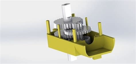 Fully Functional Dc Motor 3d Model 3d Printable Cgtrader