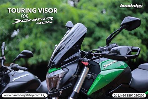 Touring Visor For Dominar 400 Dominar 400 Touring Bajaj Dominar