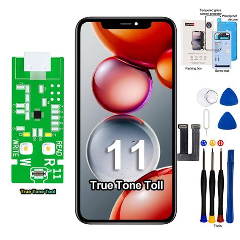 For Iphone 11 Screen Replacement Kit，full Assembly True Tone Hd Lcd