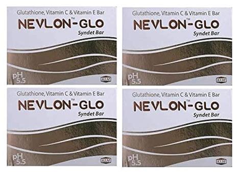 Nevlon Glo Syndet Bar Soap Pack Of Amazon In Beauty