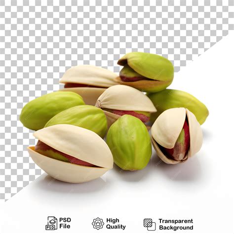 Premium Psd Pistachio Nuts Isolated On Transparent Background Include