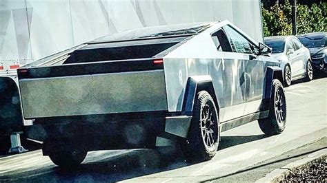 Latest Tesla Cybertruck Prototype Spotted Ahead Of