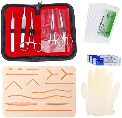 Buy Complete Suture Practice Kit For Suture Training Including Large