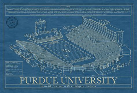 Purdue University - Ross-Ade - Stadium Blueprint Company