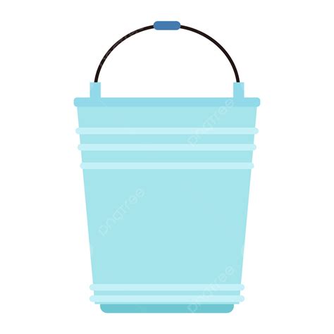 Paint Bucket Vector Art PNG Cartoon Hand Painted Bucket Cartoon Hand