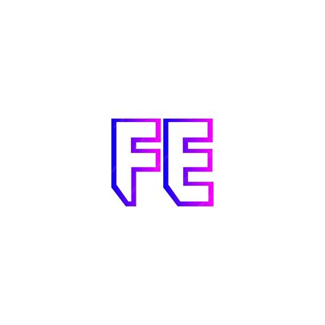 El logotipo inicial de fe | Vector Premium