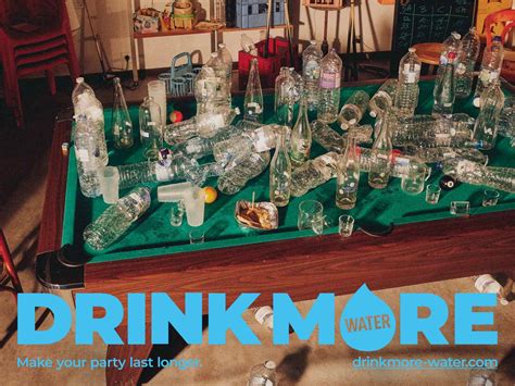 Drink More Water Une Nouvelle Campagne à Consommer Sans Modération