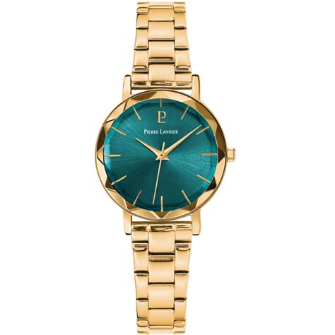 Montre Multiples Pierre Lannier Femme Bracelet Acier Dor P