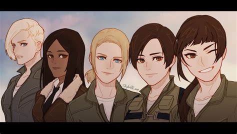 Ace Combat Fighter pilot girls by @SkylerAnderton : acecombat