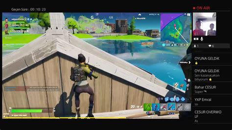 Fortnite Canli Yayin YouTube