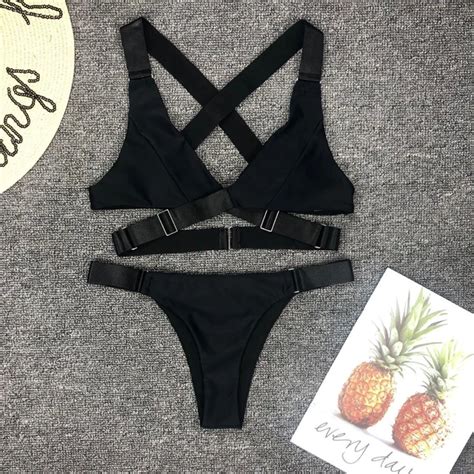 OMKAGI Brand Micro Bikini 2019 Swimwear Women Biquini Lace Bikinis Set