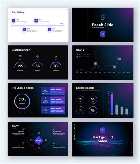 Malek • App Presentation Powerpoint Template • Slidecore Templates