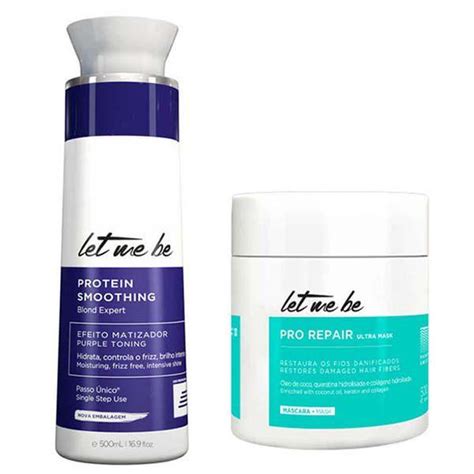 Kit Progressiva Matizadora E Btx Pro Repair Let Me Be G Cuidados