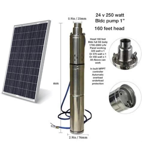 AUTIGO Upto 1 HP 24V DC Solar Bldc Submersible Pump At Best Price In