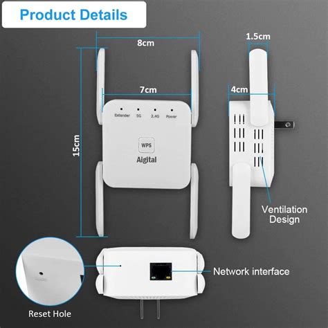 Aigital Mbps Dual Band Wifi Range Extender Broadband Wi Fi