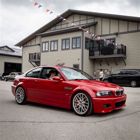 Red E46 BMW M3 At Iron Gate BenLevy