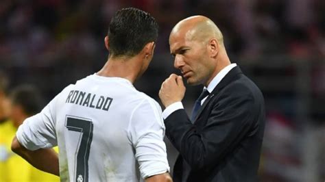 Pernyataan Pertama Zinedine Zidane Soal Cristiano Ronaldo Usai Resmi