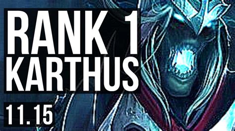 KARTHUS Vs XIN ZHAO JUNGLE Rank 1 Karthus 8 0 5 Legendary Rank