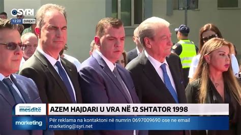 Kreu i PD Sali Berisha homazhe pranë memorialit të Heroit të