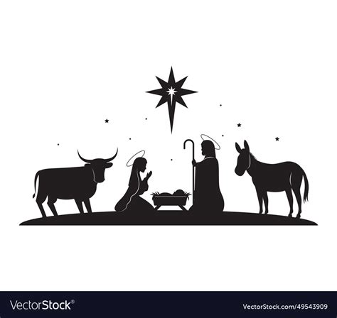 Holy family icon Royalty Free Vector Image - VectorStock