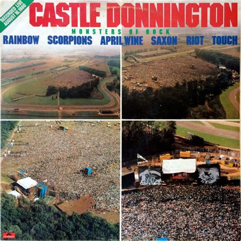 Castle Donnington Monsters Of Rock Vinyl Keel Press Lp Album